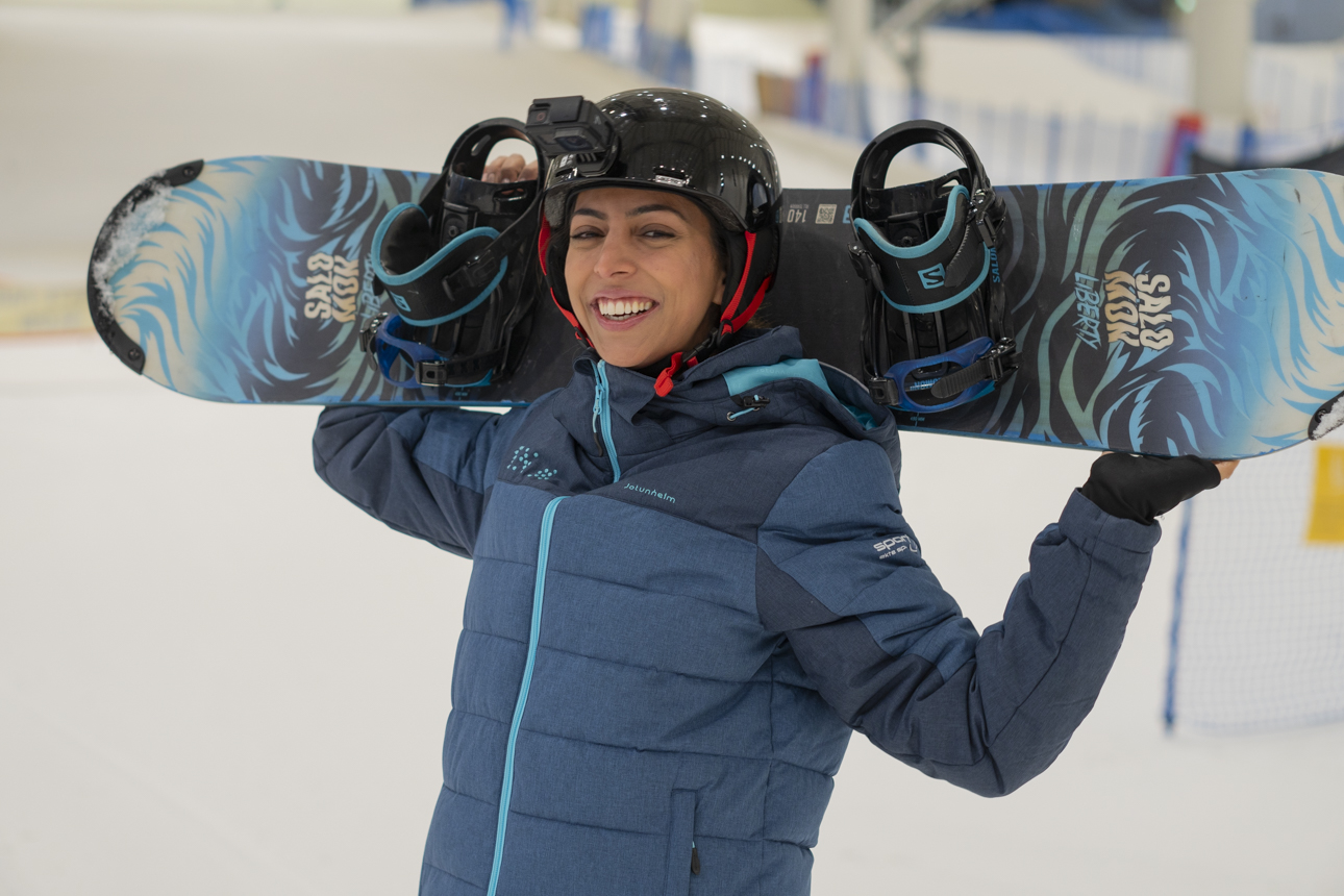 Shaila snowboard