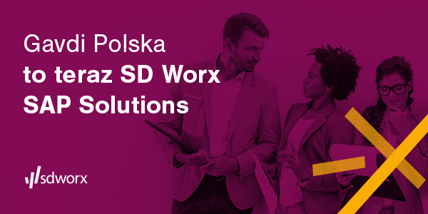Gavdi Polska to teraz SD Worx SAP Solutions