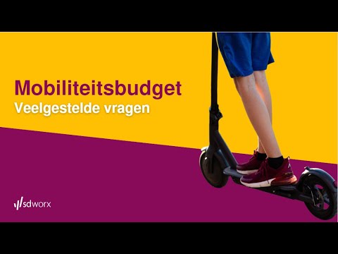 Een mobiliteitsbudget op maat van je bedrijf SD Worx