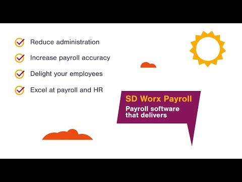 Payroll Software Online Cloud Based SD Worx